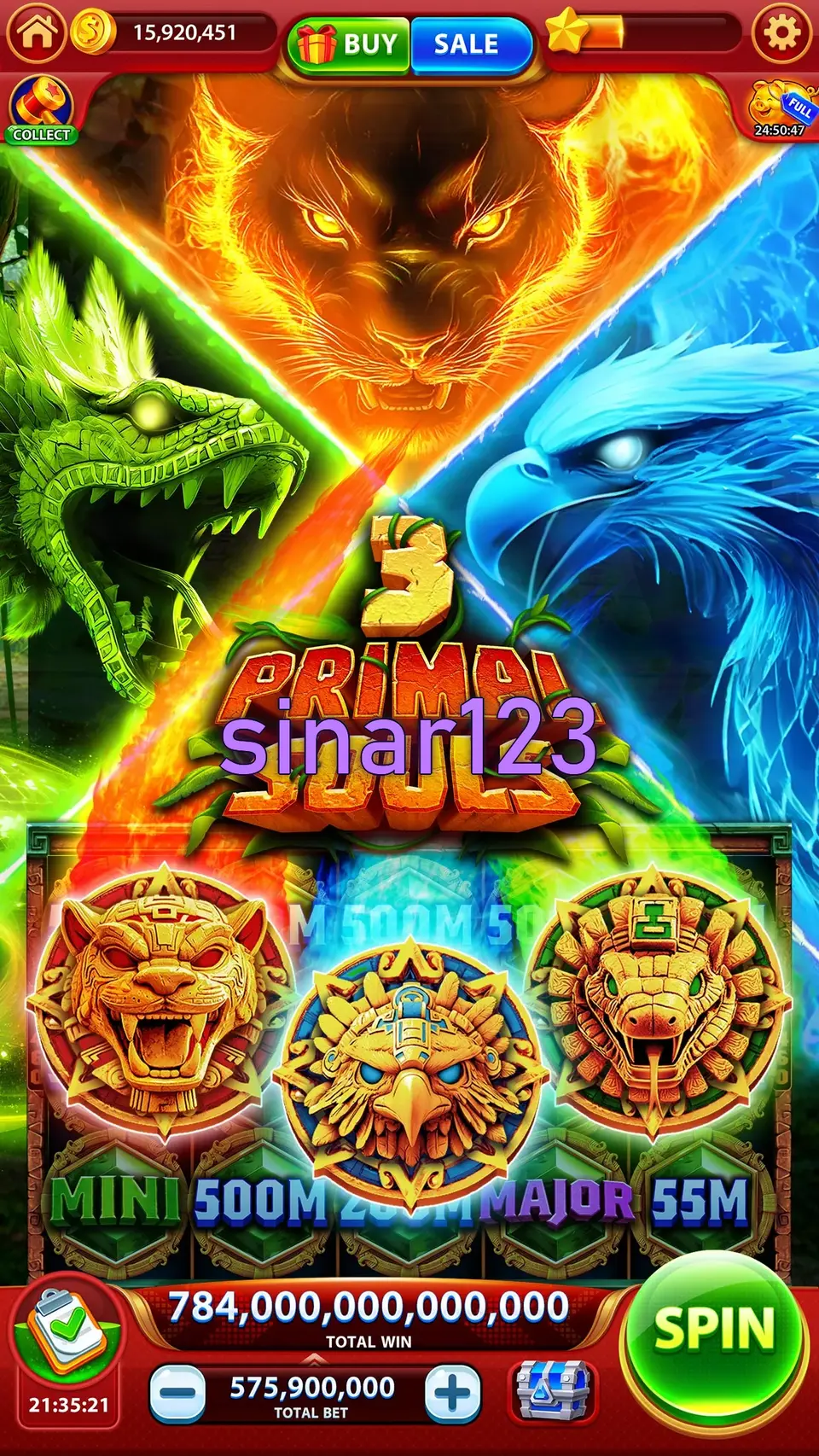sinar123 Tangkapan Layar Resmi APK